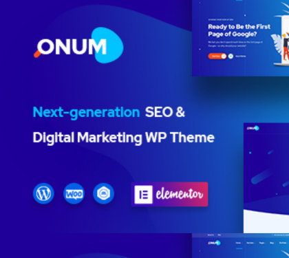 Onum WordPress Theme