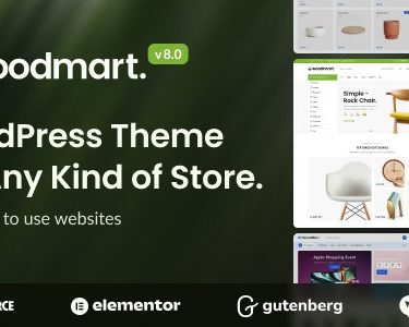 WoodMart – Multipurpose WooCommerce Theme