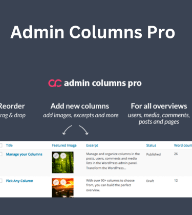 Admin Columns Pro