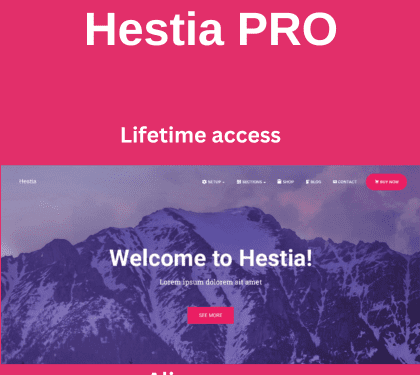 Hestia Pro WordPress Theme