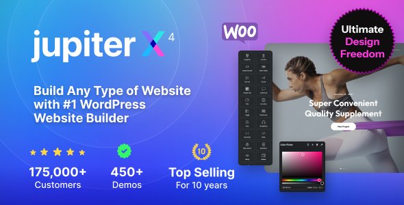 JupiterX - Multipurpose WordPress & WooCommerce Theme