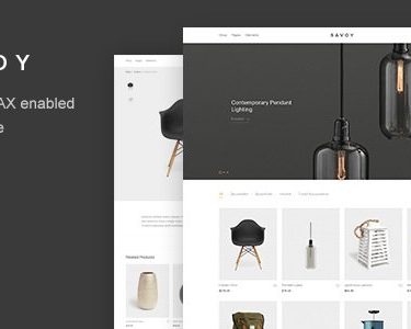 Savoy - Minimalist AJAX WooCommerce Theme