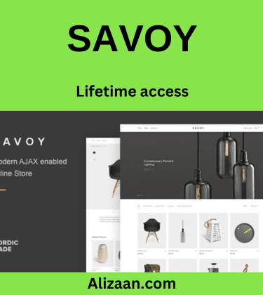 Savoy Minimalist AJAX WooCommerce Theme