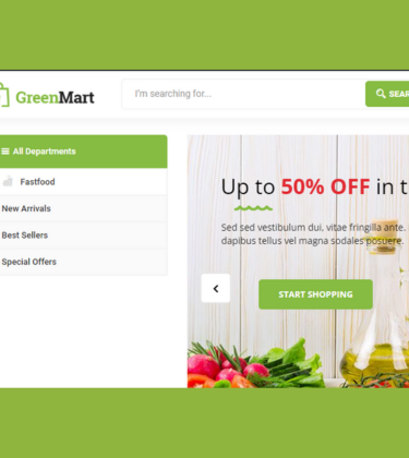 GreenMart theme