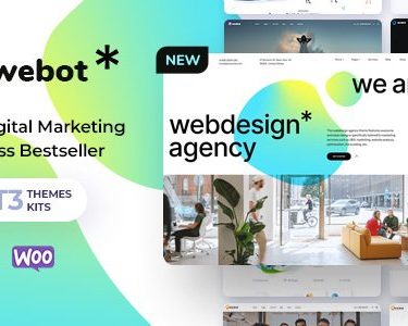 Ewebot - Marketing & SEO Digital Agency WordPress Theme