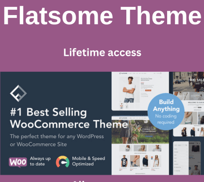 Flatsome Multi-Purpose Responsive WooCommerce Theme