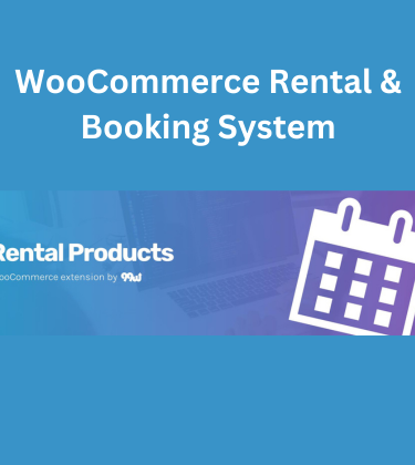 WooCommerce Rental & Booking System