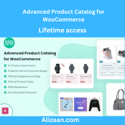 The Advanced Product Catalog for WooCommerce enhances your WooCommerce store with customizable layouts, catalog mode, dynamic filtering, and an SEO-friendly design, making product browsing smoother and increasing conversions.