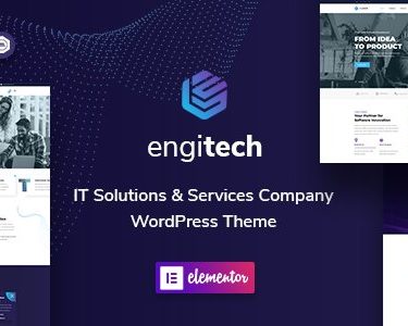 Engitech - IT Solutions & Services WordPress Theme