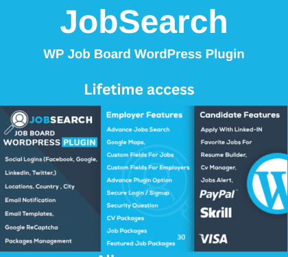 JobSearch WP Job Board WordPress Plugin