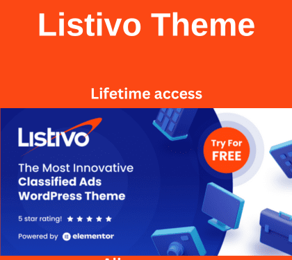 Listivo – Classified Ads WordPress Theme