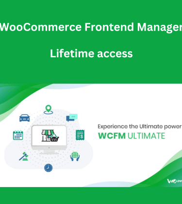 WooCommerce Frontend Manager