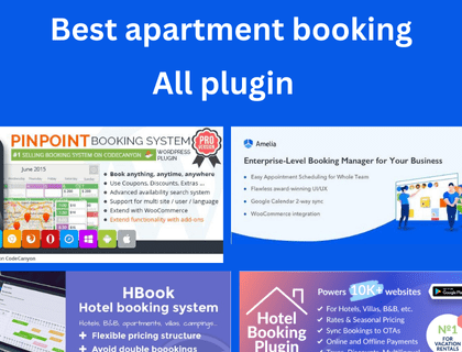 Best apartment booking plugin