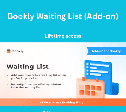 Bookly Waiting List