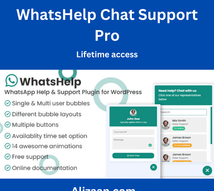 WhatsHelp Chat Support Pro