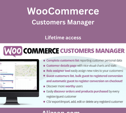 WooCommerce Customers Manager