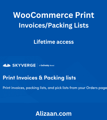 WooCommerce Print Invoices