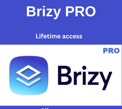 Brizy PRO