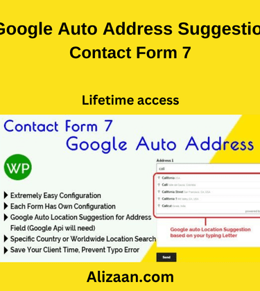 Google Auto Address Suggestion