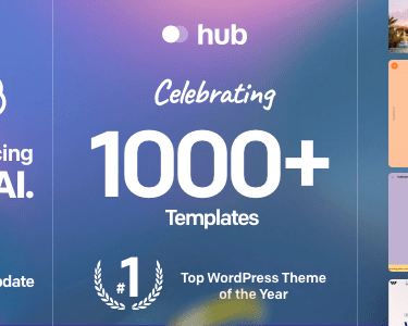 Hub - Responsive Multi-Purpose WordPress Theme