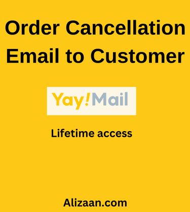 Order Cancellation Email