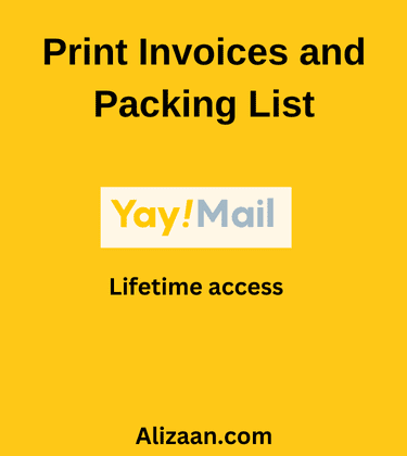 Print Invoices and Packing List