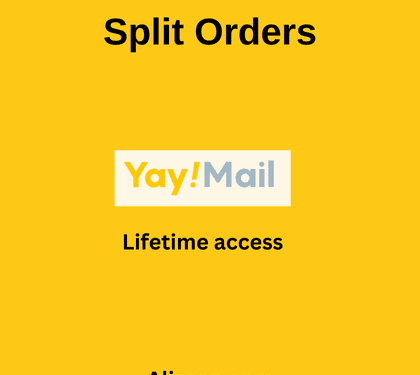 Split Orders