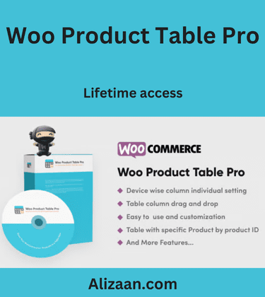 Woo Product Table Pro