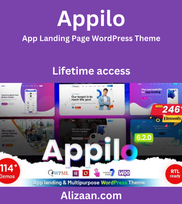 Appilo App Landing Page