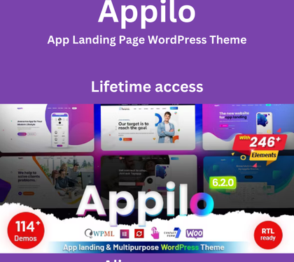 Appilo App Landing Page