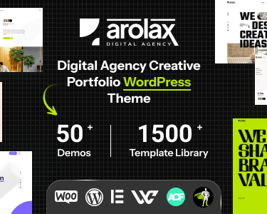 Arolax Creative Digital Agency Theme