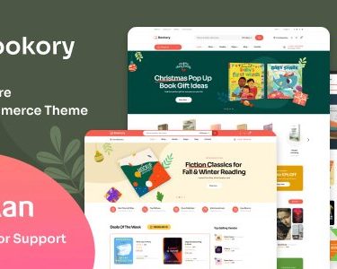 Bookory - Book Store WooCommerce Theme