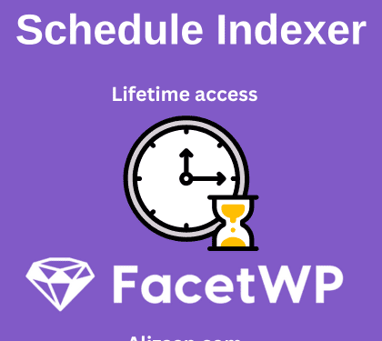 FacetWP Schedule Indexer