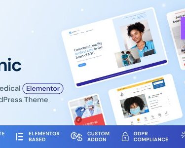 InClinic - Healthcare & Medical WordPress Theme