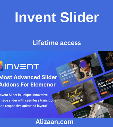 Invent Slider for Elementor