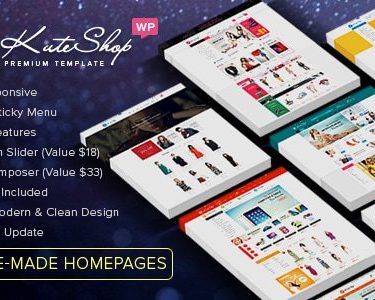 KuteShop - Fashion, Electronics & Marketplace Elementor WooCommerce Theme (RTL Supported)