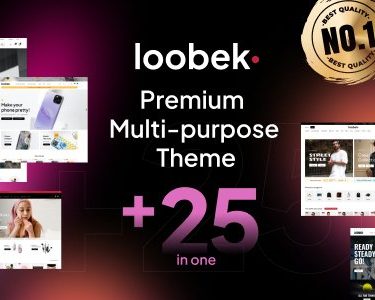 Loobek - Elementor Multipurpose WooCommerce Theme