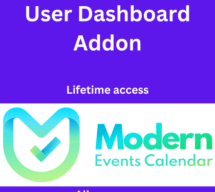 MEC User Dashboard Addon