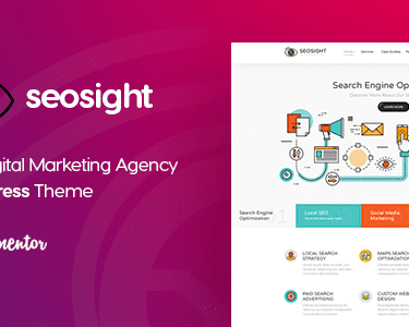 Seosight - Digital Marketing Agency WordPress Theme