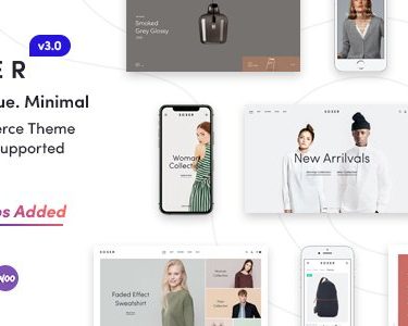 Sober - WooCommerce WordPress Theme