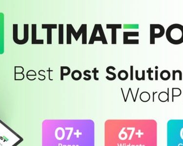 Ultimate Post Kit PRO Addons For Elementor