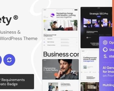 Variety — Multipage Business & Consulting WordPress Theme