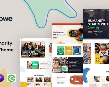 Welowe - Nonprofit Charity WordPress Theme