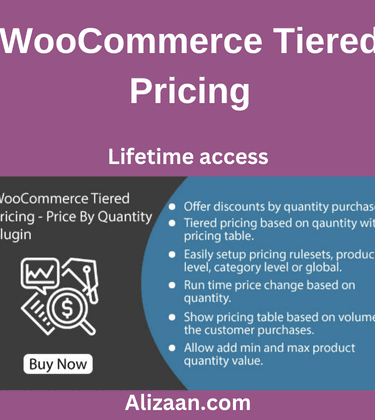 WooCommerce Tiered Pricing