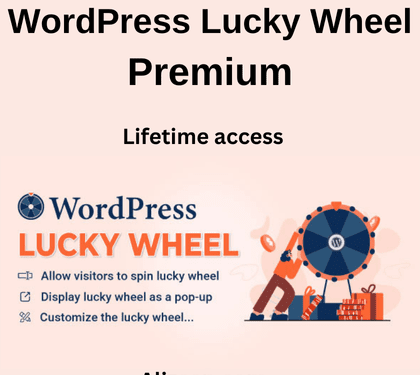 WordPress Lucky Wheel Premium