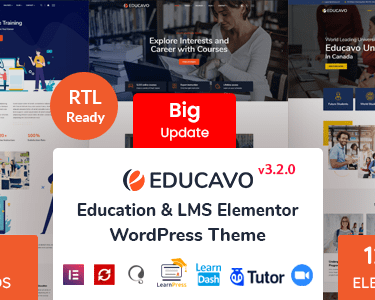 Educavo - Education WordPress Theme