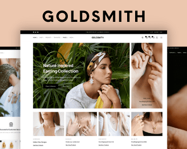 GoldSmith - Jewelry Store WooCommerce Elementor Theme