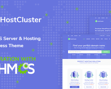 HostCluster - WHMCS Hosting WordPress Theme