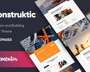 Konstruktic - Construction & Building WordPress Theme