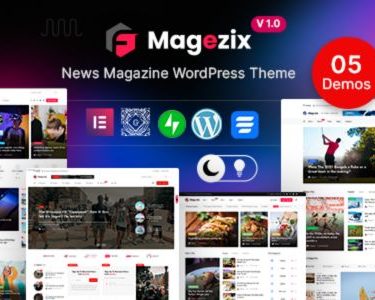 Magezix - Newspaper & Magazine WordPress Theme